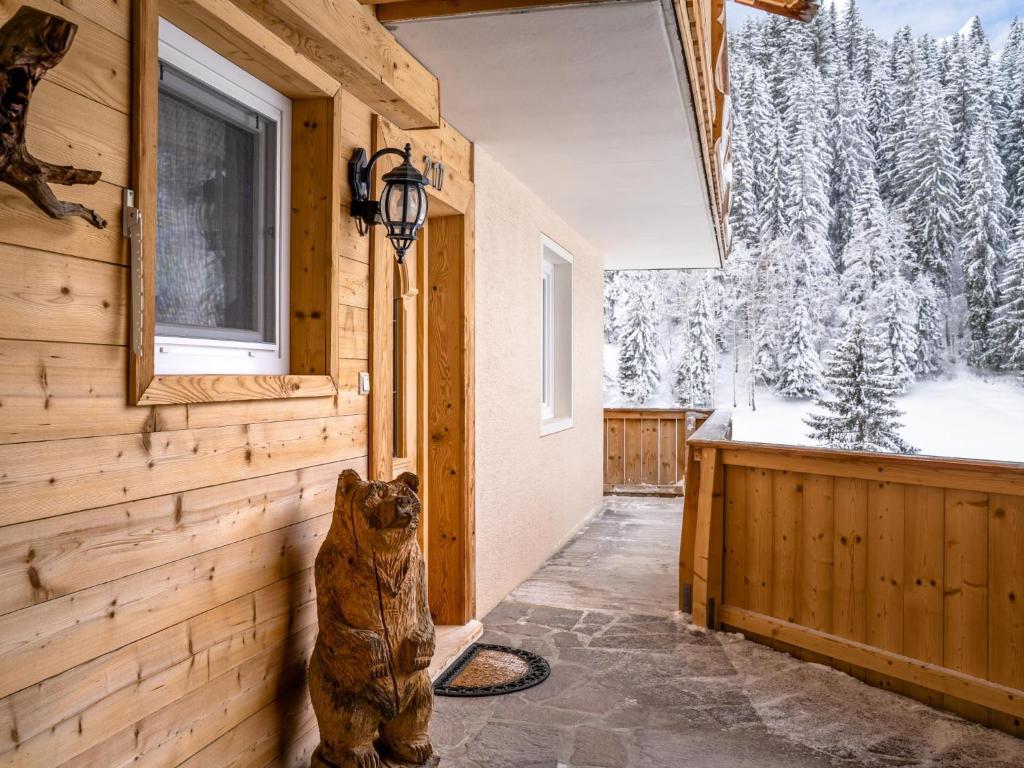 Ferienhaus Nössig v zimě