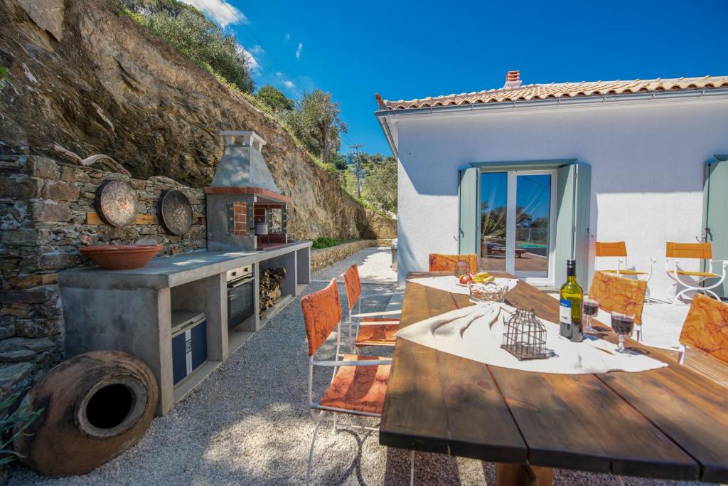 Fotografie z fotogalerie ubytování Avgi Villa v destinaci Glóssa