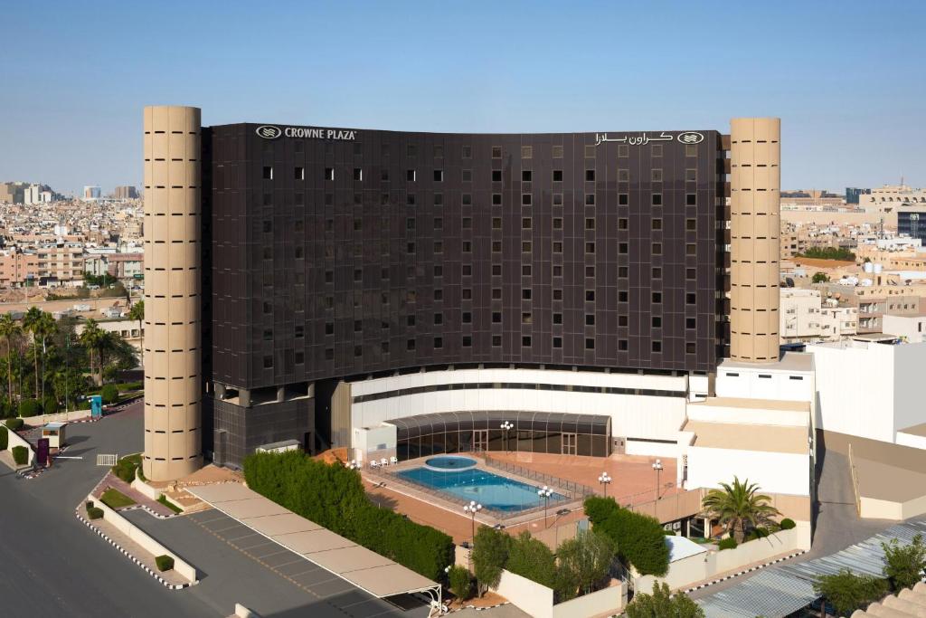 a rendering of a hotel with a swimming pool at Crowne Plaza Riyadh Palace, an IHG Hotel in Riyadh