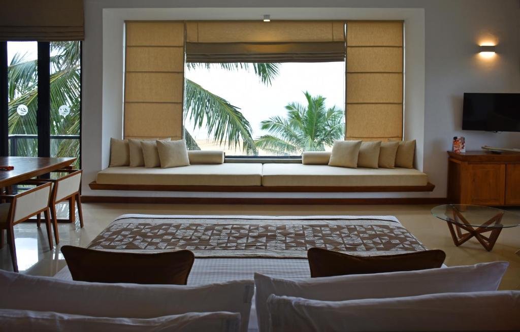 Posezení v ubytování Goldi Sands Hotel