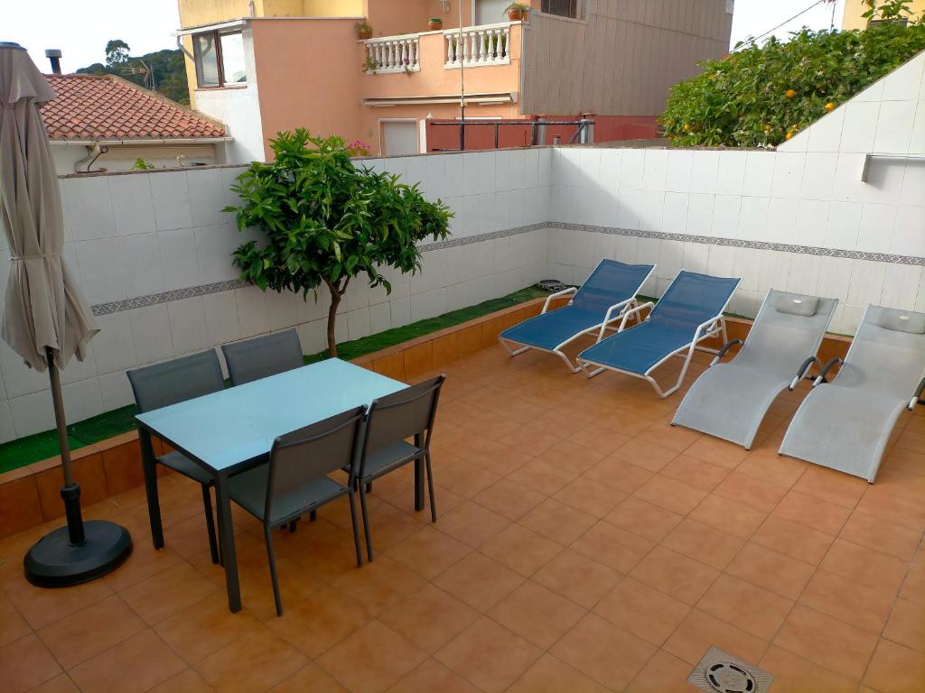 Balkón nebo terasa v ubytování Apartamentos Costa Brava Las Vistas