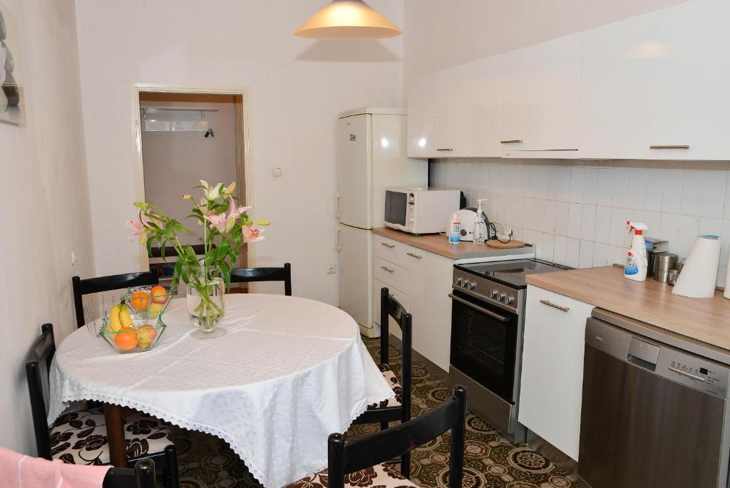 Kuchyňa alebo kuchynka v ubytovaní Apartment Škunca