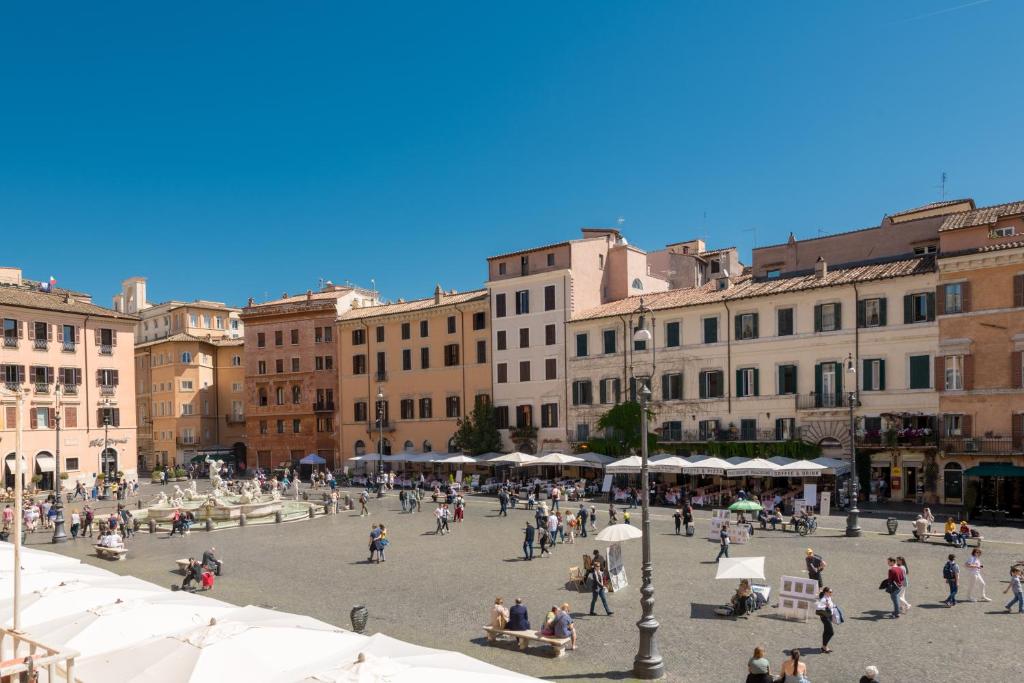 Hostia v ubytovaní NEW! Amazing Piazza Navona View
