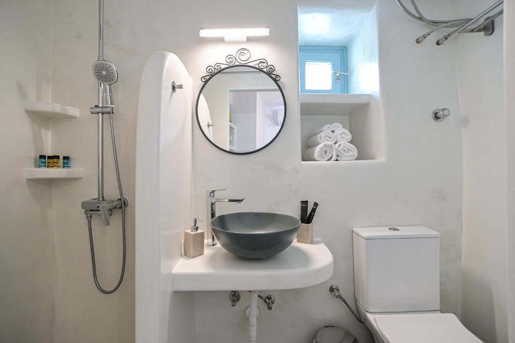 Koupelna v ubytování Venetian Suites III