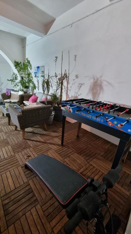 Herňa v ubytovaní Stone studio