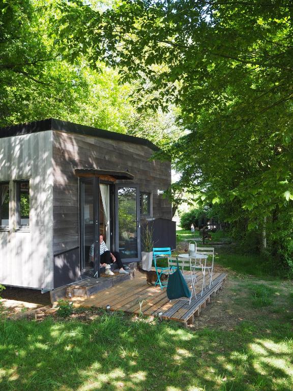 Zahrada ubytování Ecolodge La Belle Verte