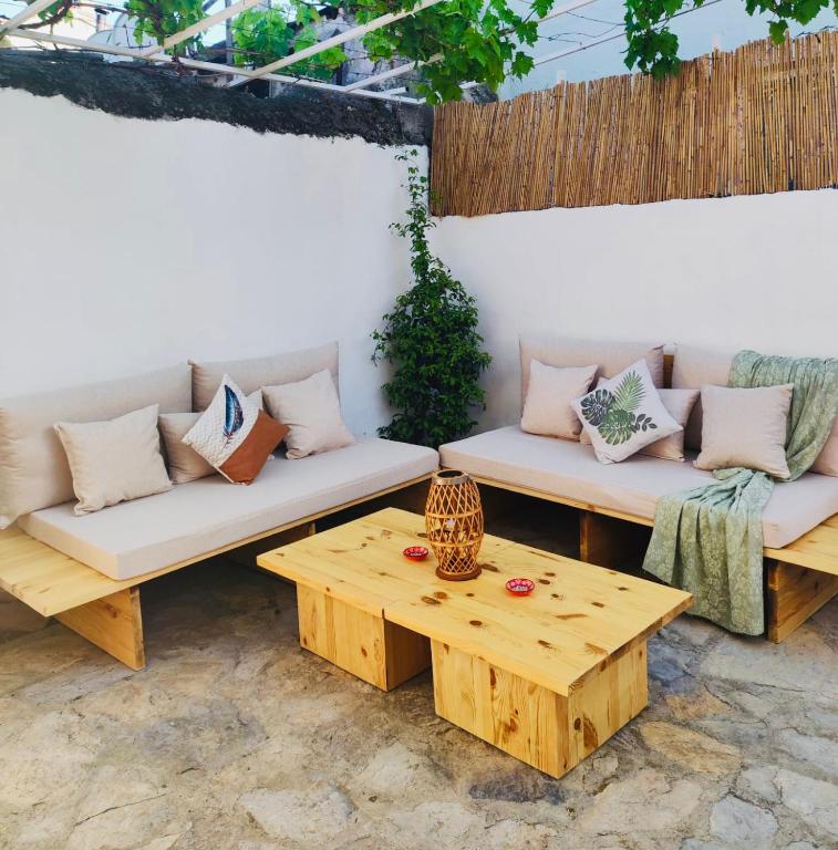 Posezení v ubytování Hygge Ayvalık