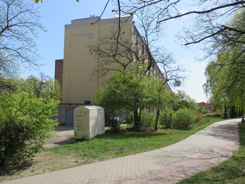Vonkajšia záhrada v ubytovaní Apartament Nadmorski Piastowska 66