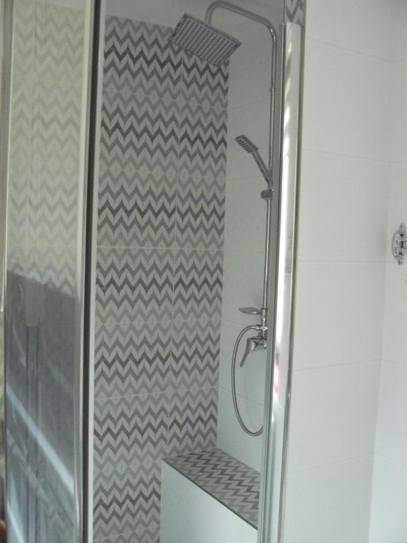Koupelna v ubytování Apartmán U paní Věrky