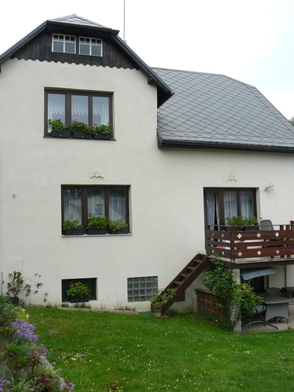 Zahrada ubytování Apartmán U paní Věrky