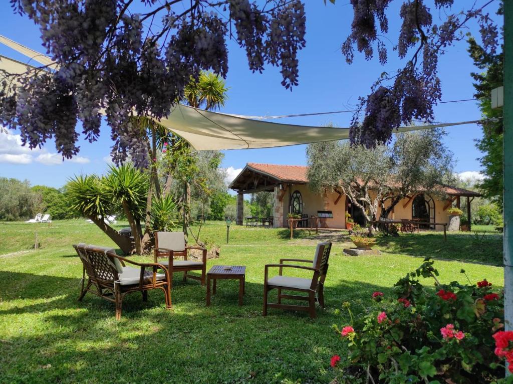 Zahrada ubytování Agriturismo Bio Pian Dei Casali