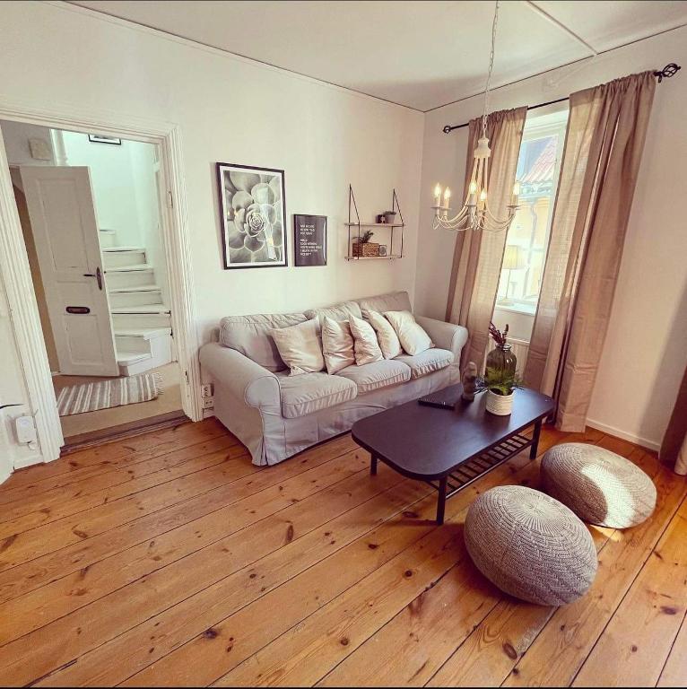 Posezení v ubytování Kristianstad Guest House