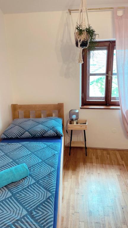 Postel nebo postele na pokoji v ubytování New Fajka