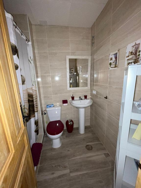 Koupelna v ubytování Urb Rivera guadiaro 6 Casa Marta