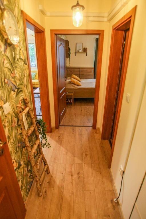 Postel nebo postele na pokoji v ubytování Rustique Šamorín