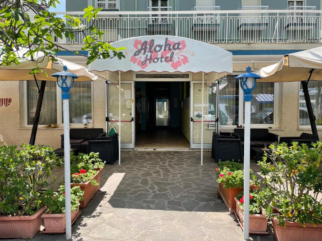 Exteriér nebo vchod ubytování Hotel Aloha