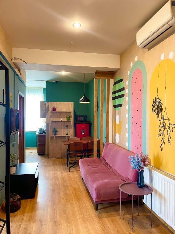 Posezení v ubytování Hostel 13
