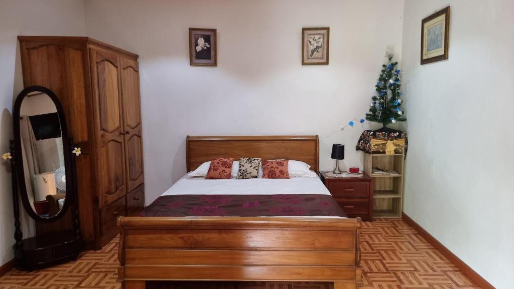 Postel nebo postele na pokoji v ubytování Morry's Apartment