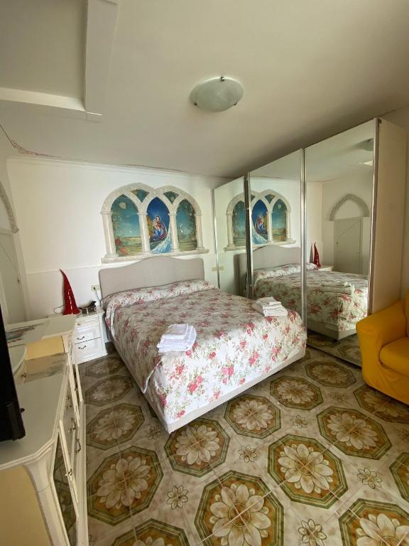 Кровать или кровати в номере Casa San Michele