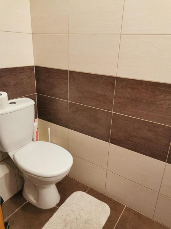 Kúpeľňa v ubytovaní Tiborc Apartman