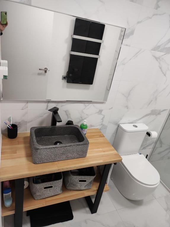 Kúpeľňa v ubytovaní Casa Riumi