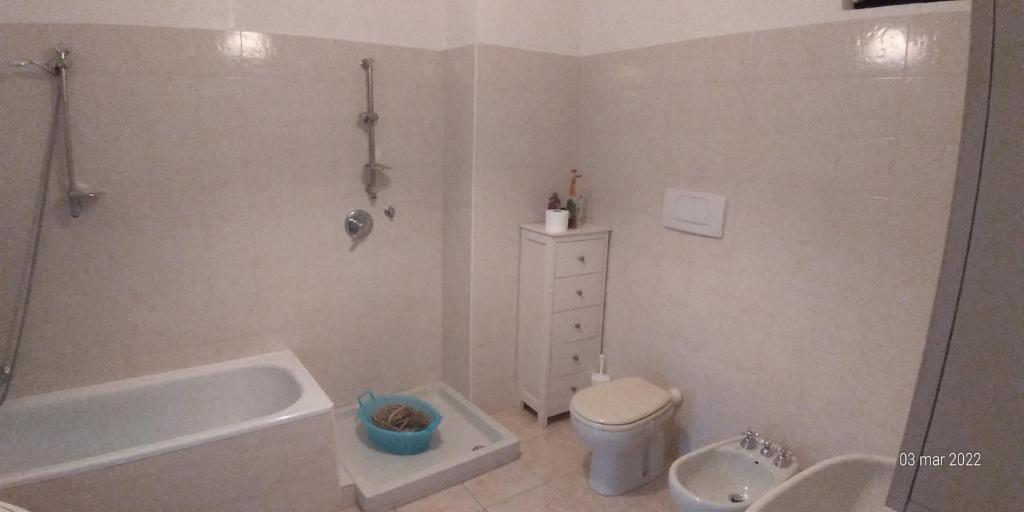Kúpeľňa v ubytovaní u' caruggiu de cisan