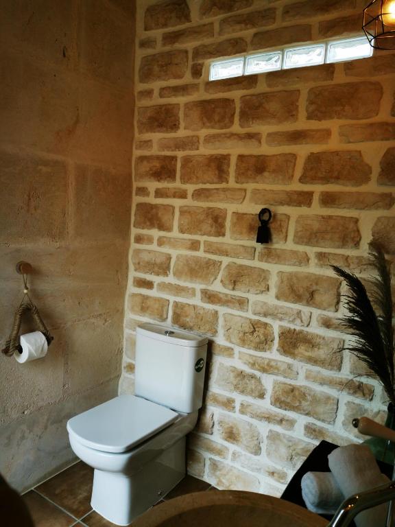 Koupelna v ubytování Finca Miralles