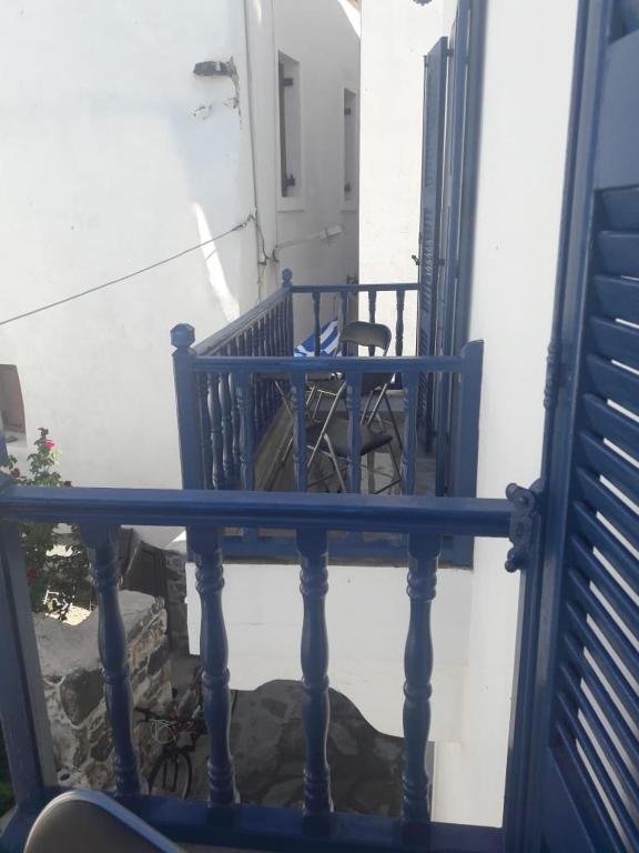 Balkón nebo terasa v ubytování Kisiris House