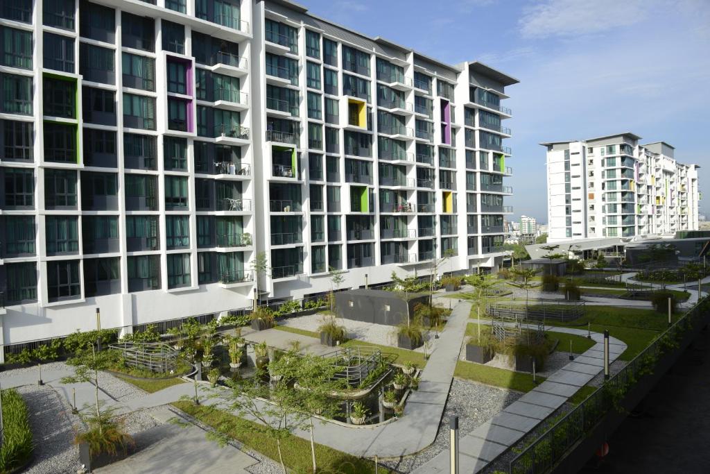 Budova, kde se apartmán nachází