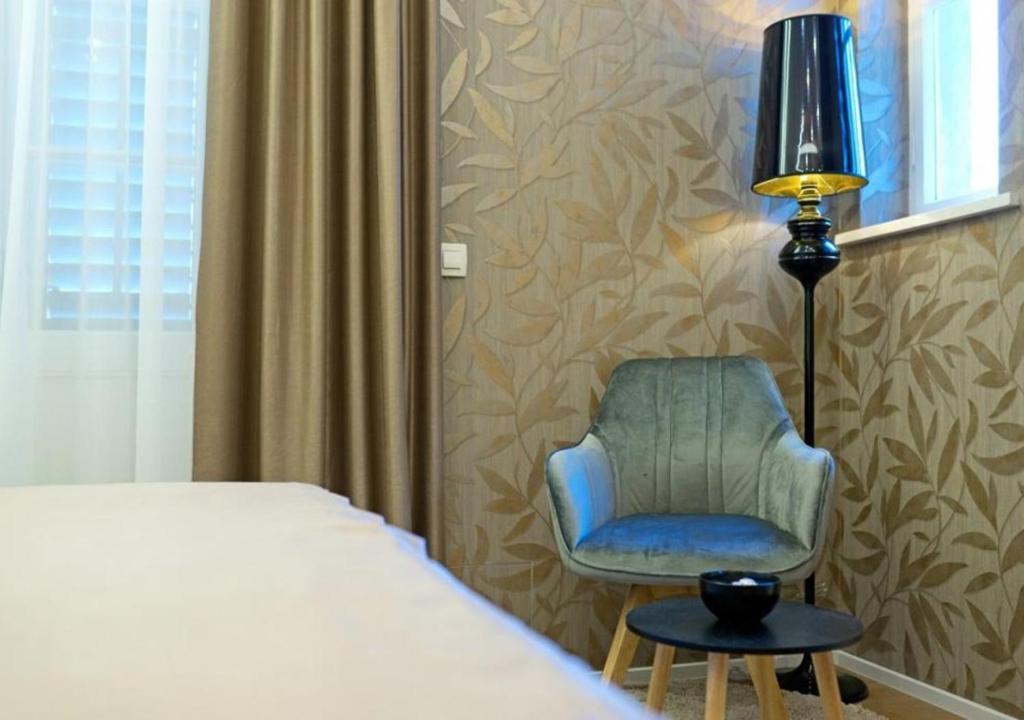 Postel nebo postele na pokoji v ubytování Luxury rooms MARIOTY