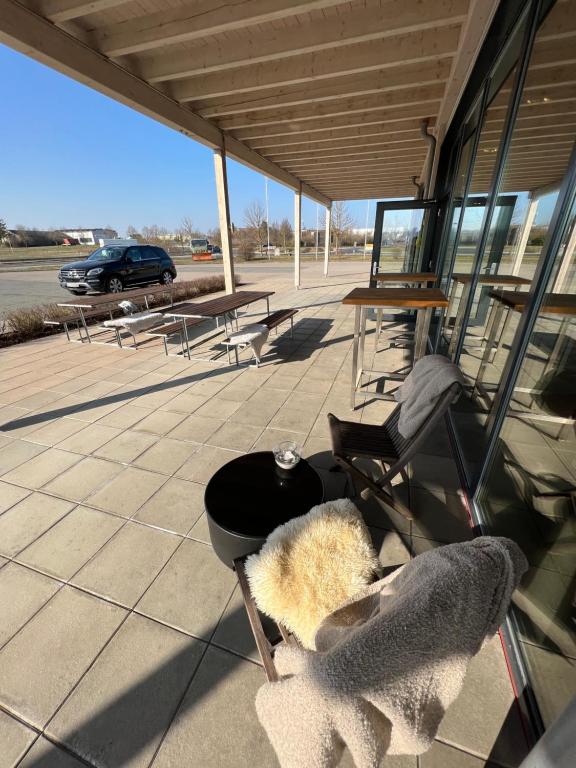Domácí mazlíčci ubytovaní s hosty v ubytování Auszeit Cafè & Hotel