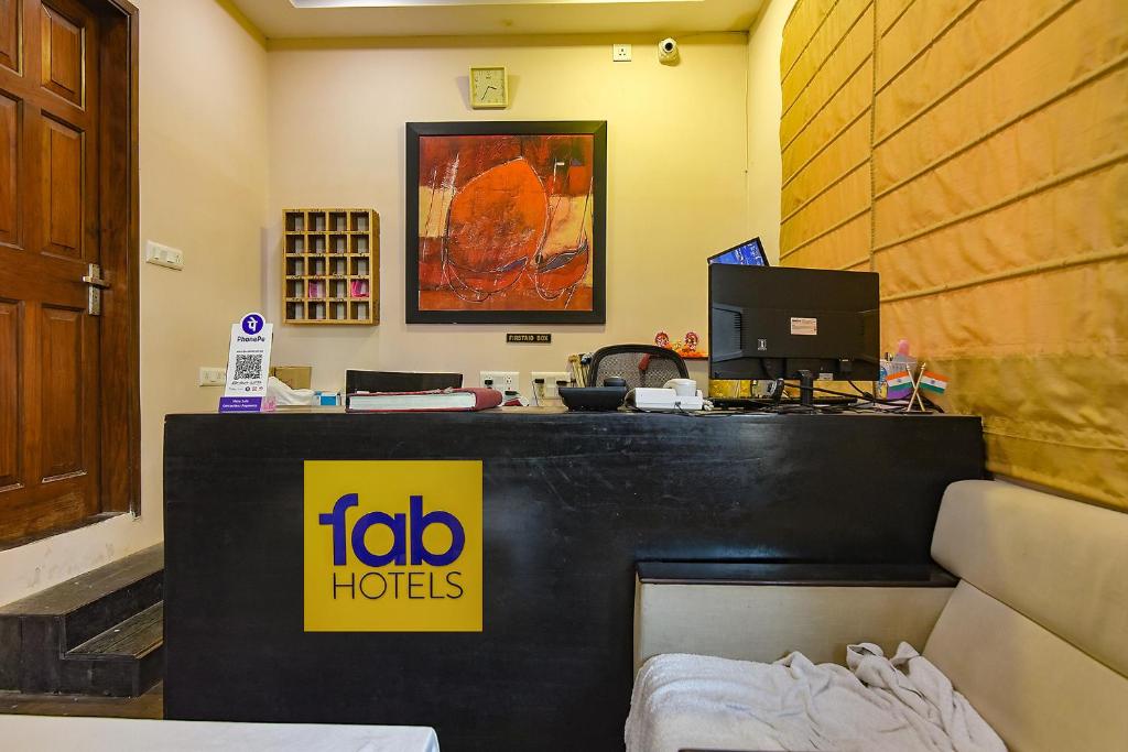 Vstupní hala nebo recepce v ubytování FabHotel All In One Saltlake - Opp BJ Market Complex
