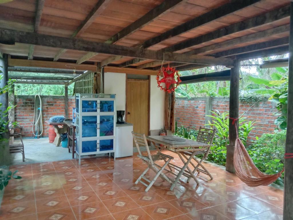 Zahrada ubytování O'hamok family homestay