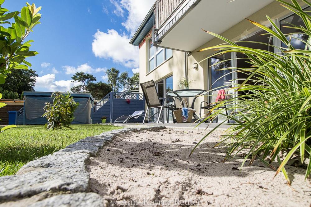 Zahrada ubytování Haus Meeresbrise - Ferienwohnung "Meeresrauschen"