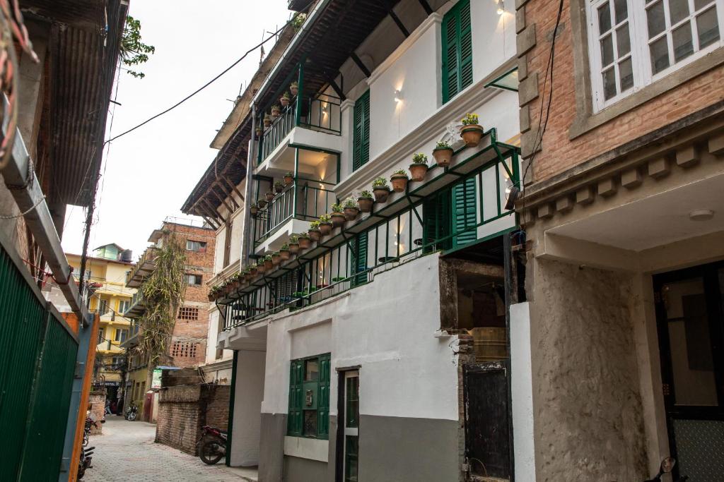 Budova, kde se hostel nachází