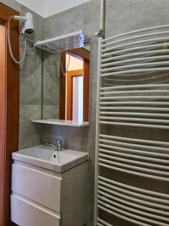 Koupelna v ubytování hotel KORUNA