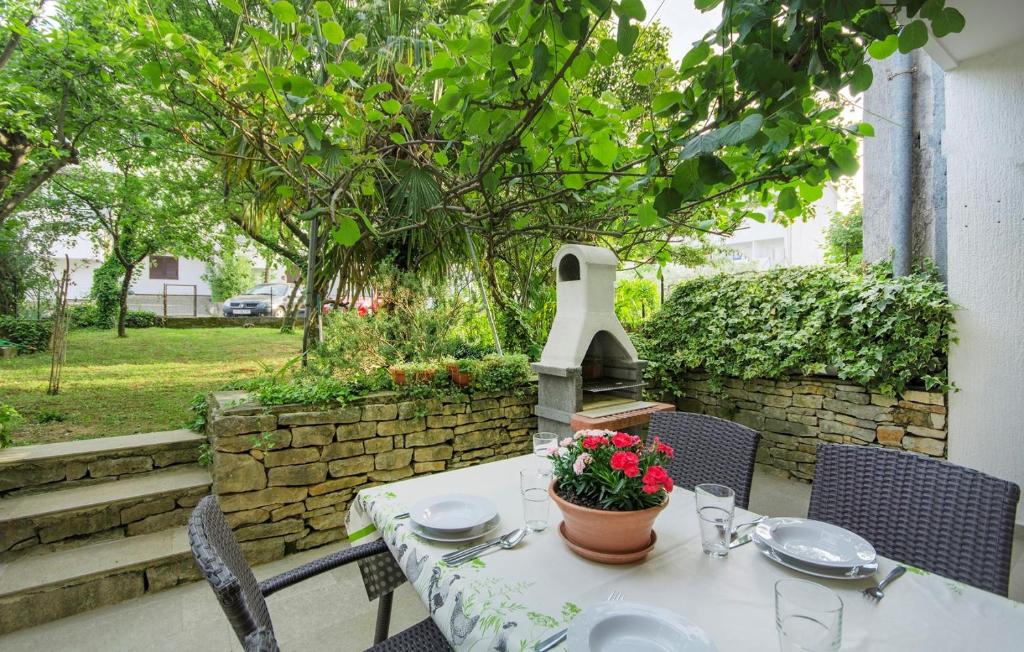 Zahrada ubytování Apartment Majic