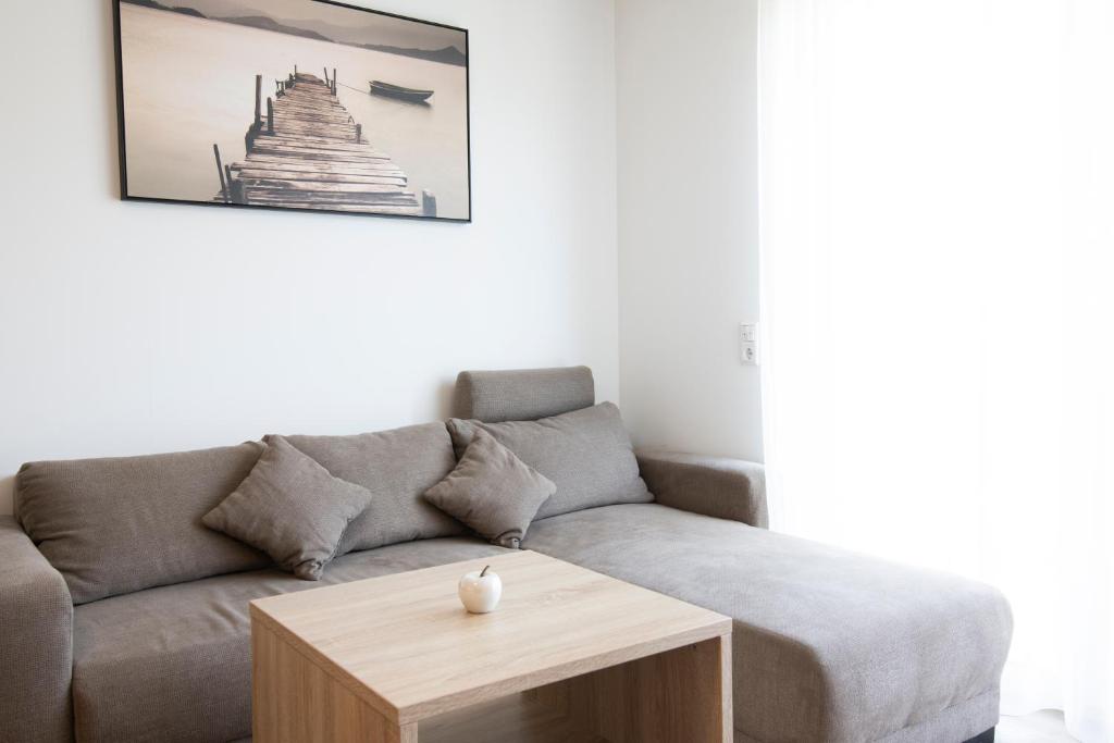 Posezení v ubytování Smart & Stay Aparthotel Saarlouis Lisdorf - Self-Check-In - Free Parking