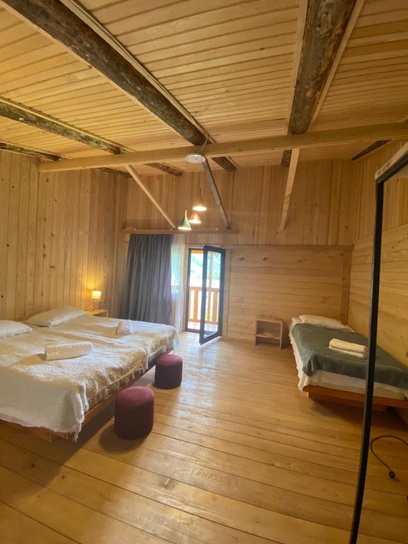Postel nebo postele na pokoji v ubytování Hotel Chubezeni