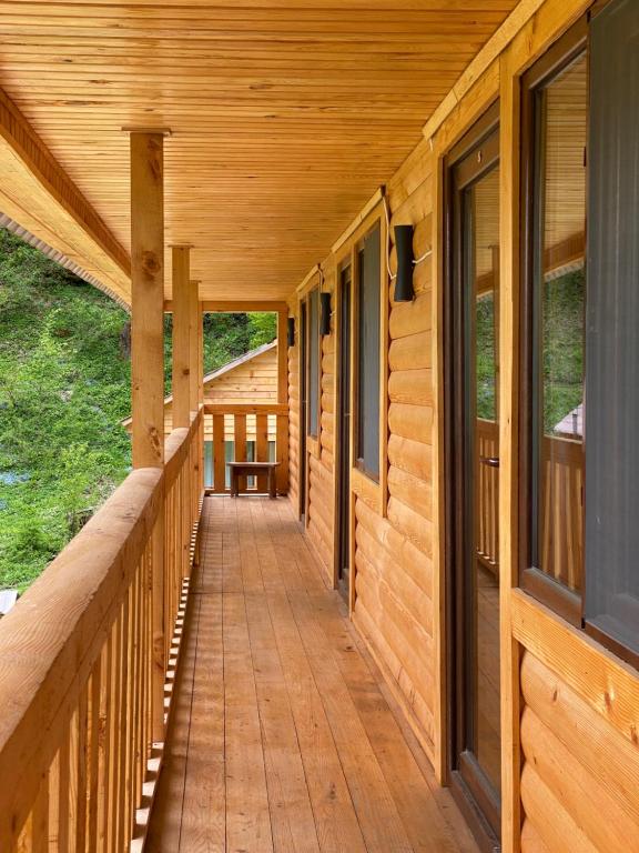 Balkón nebo terasa v ubytování Hotel Chubezeni