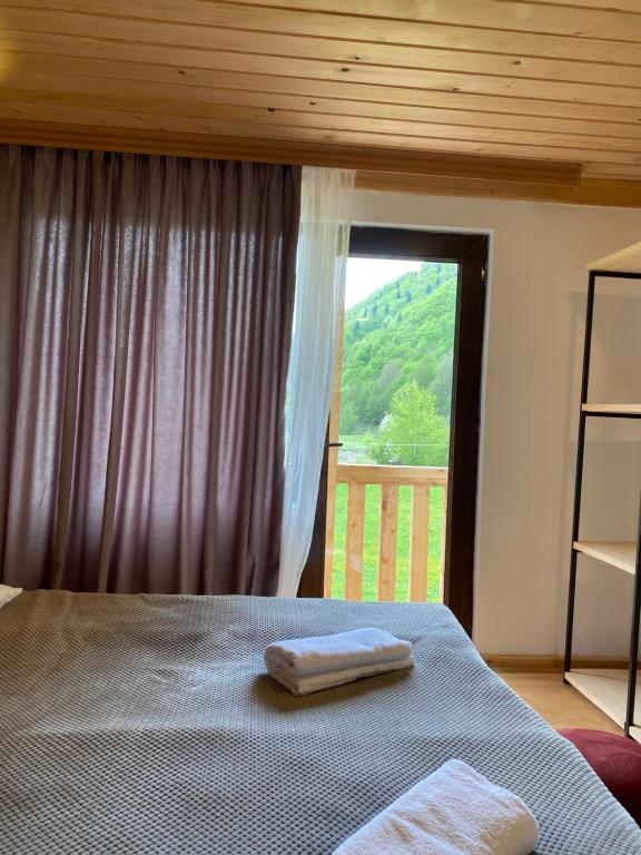 Postel nebo postele na pokoji v ubytování Hotel Chubezeni