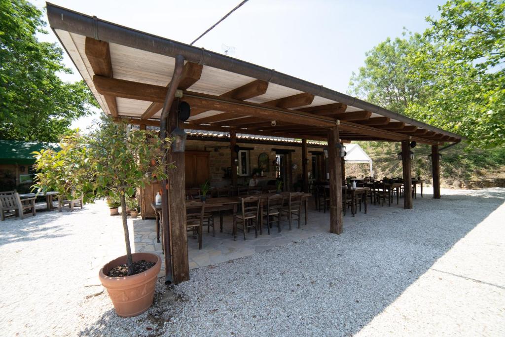 Restaurace v ubytování Lodge Holidays - Camping Podere Sei Poorte