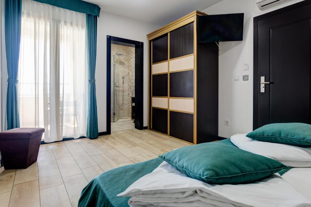 Rúm í herbergi á Porta Volta Residence