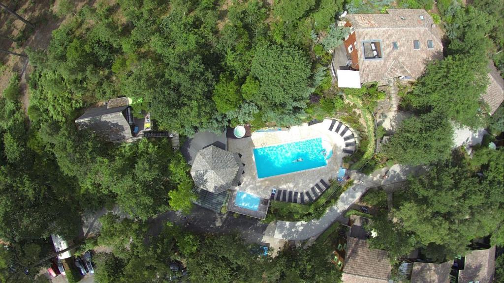 Bazén v ubytování Village Nature et Océan à côté de la plage avec piscine et jacuzzi nebo v jeho okolí