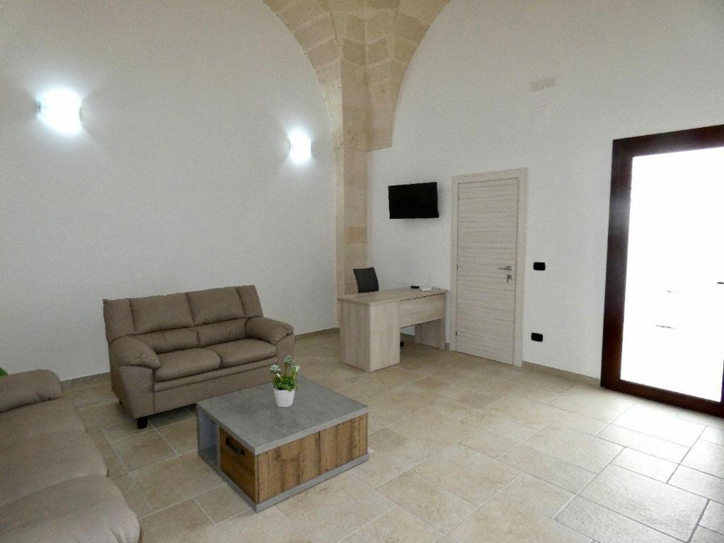 Telewizja i/lub zestaw kina domowego w obiekcie B&B La Piazzetta