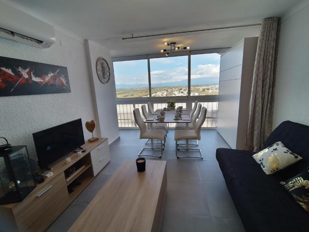 Appartement 4 à 5 pers première ligne de la mer Empuriabrava