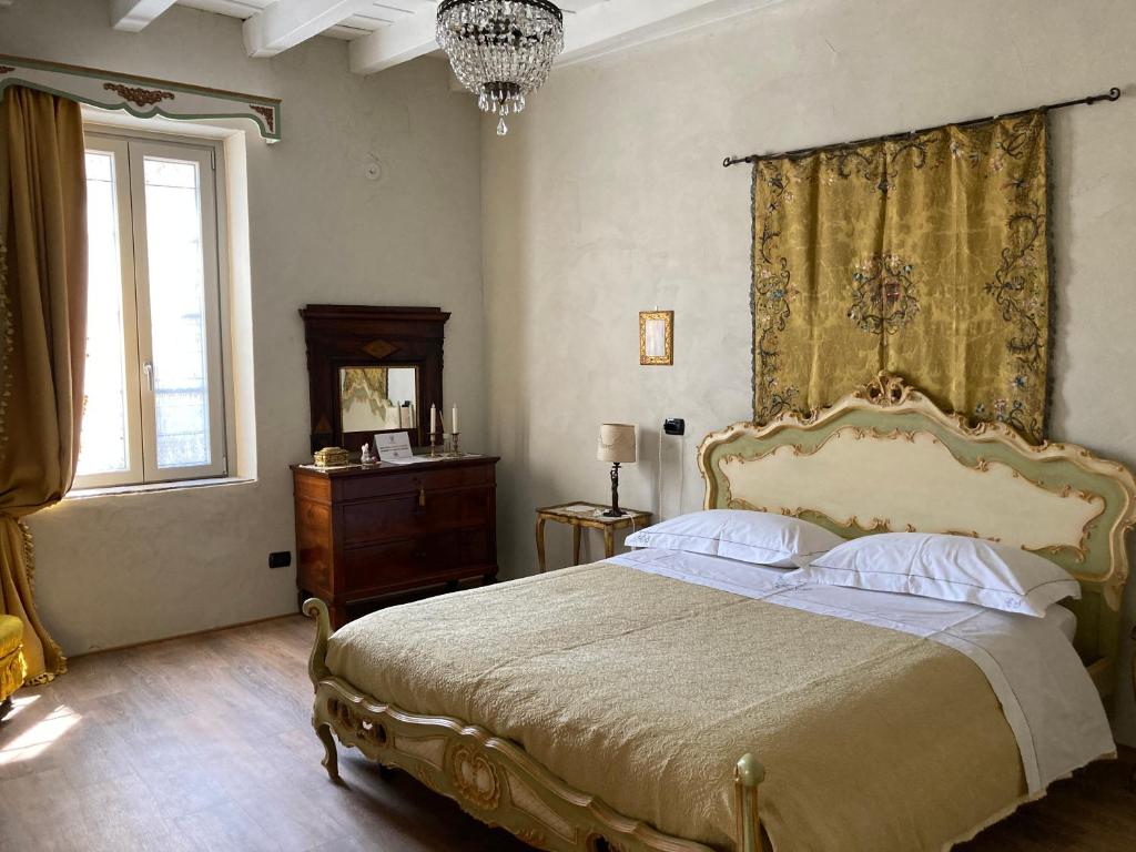 Postel nebo postele na pokoji v ubytování B&B Corte Seguini