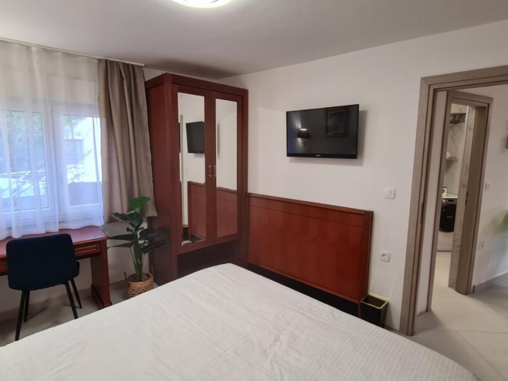 Posteľ alebo postele v izbe v ubytovaní Apartment D&D
