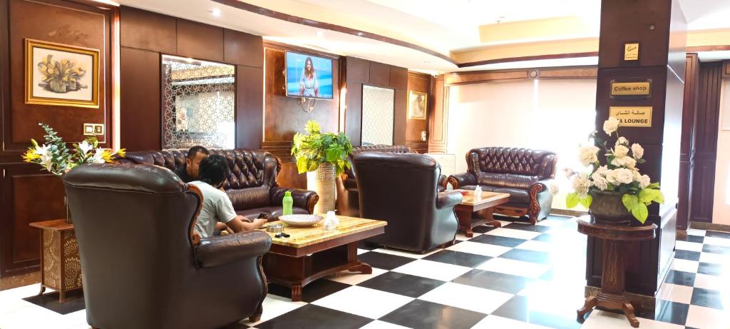Posezení v ubytování Tourist Hotel