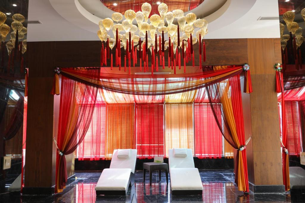 Posezení v ubytování TUI Magic Life Rixos Beldibi - Adult Only